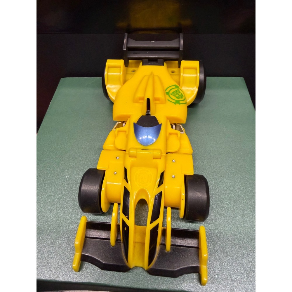 Hasbro Transformers Bumblebee Race Car Formula 1 Action Figure Yellow 2014 - Picture 2 of 5